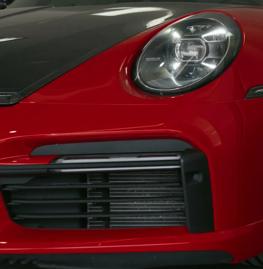 Peel Clear color change on a sports car